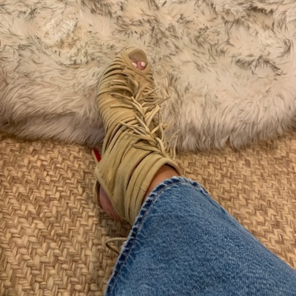 Christian Louboutin Fringe Heels - Picture 3 of 10